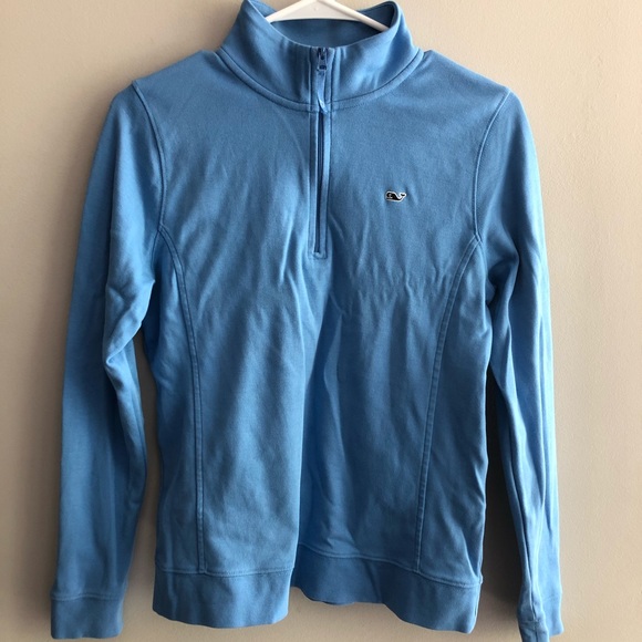 Vineyard Vines 1/2 Zip Periwinkle Pullover Sz S